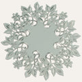 Round Linen Placemat Doilies - Set of 4