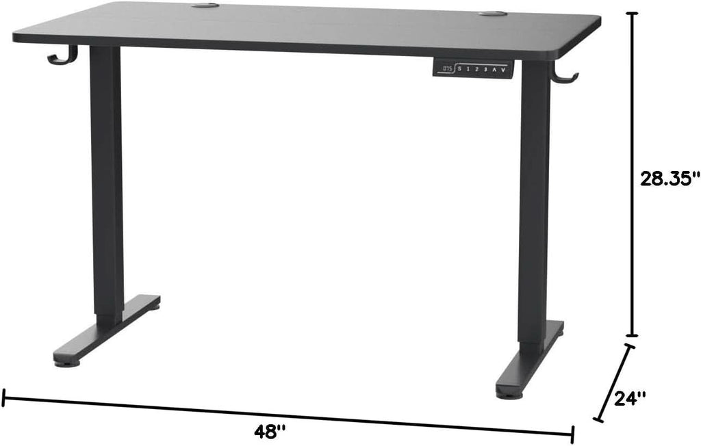 Height Adjustable Electric Standing Desk 48 X 24 Inches