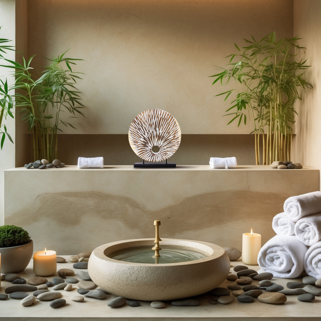 Artisan Spirit – Handmade Wooden Sculpture, Artistic Decorative Home Decor