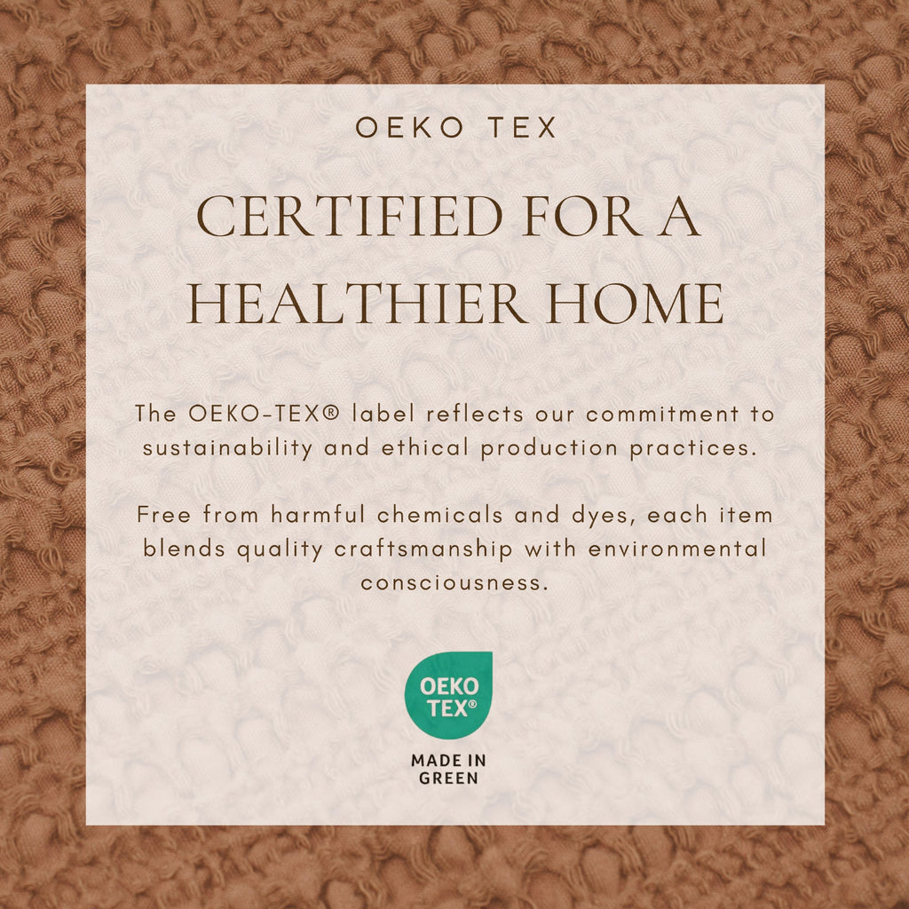 100% Cotton Honeycomb Waffle Duvet Set - Mattea Collection