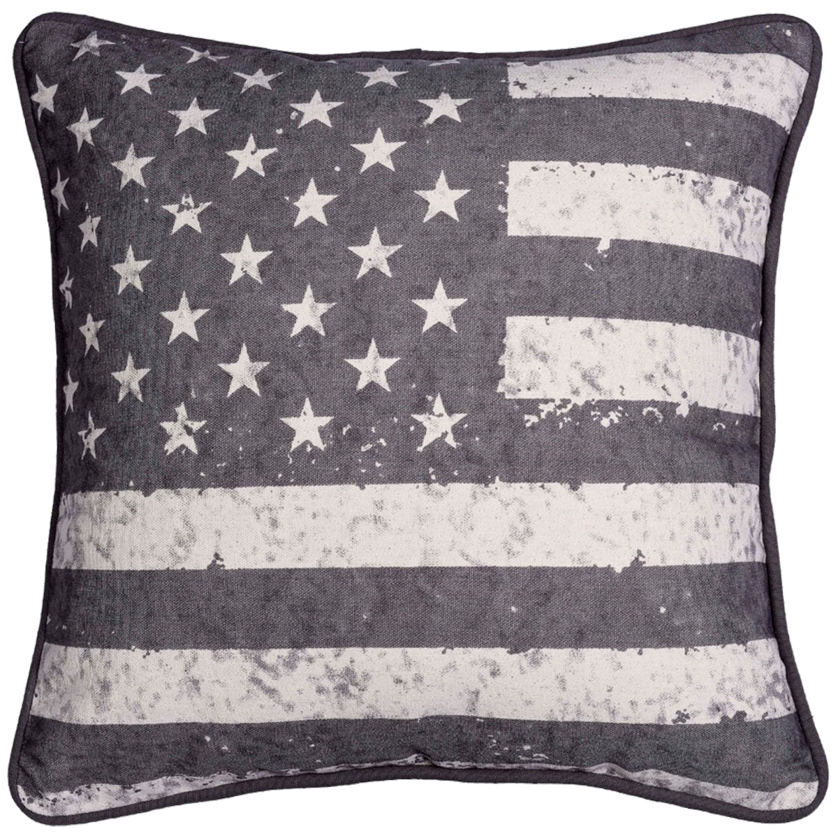 Patriotic Design Printed Throw Pillow Cover - Set of 3, 18 x 18 Inches