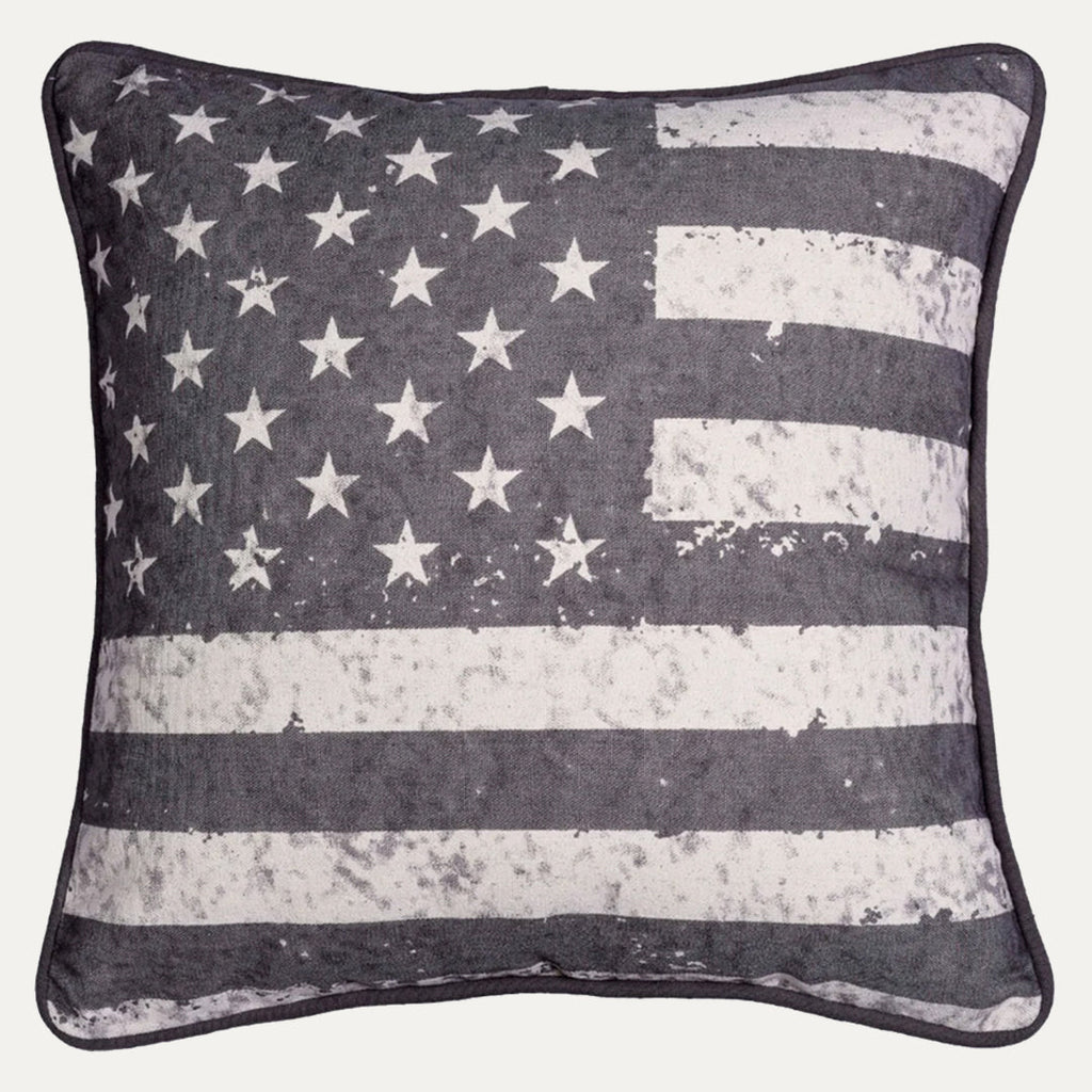 Patriotic Design Printed Throw Pillow Cover - Set of 3, 18 x 18 Inches