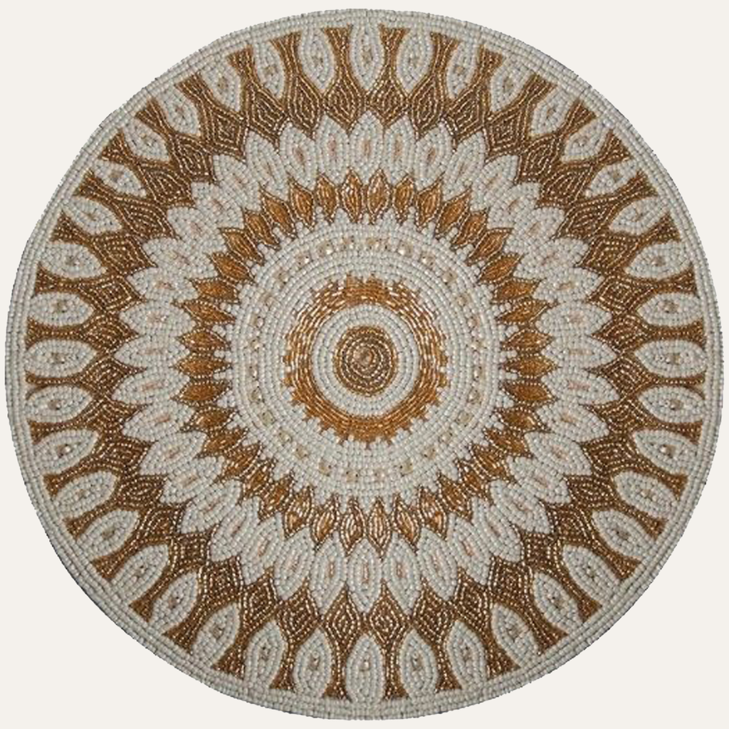The Naumann Beaded Placemats
