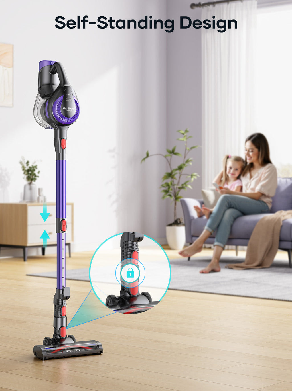 【New Arrivals】Honiture Y10 Cordless Stick Vacuum