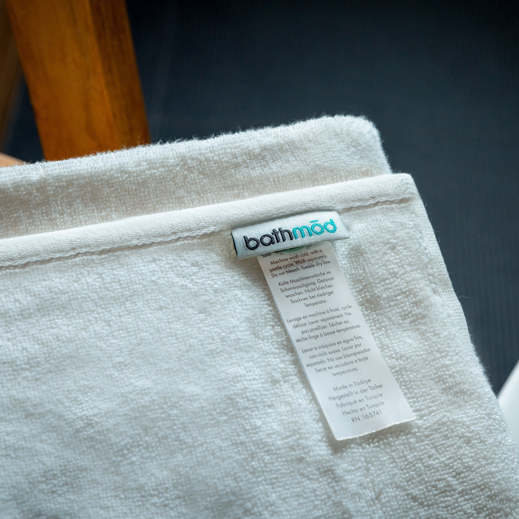 Luxury Organic Bath Sheets (Two Pack) - GOTS Certified, Soft, Eco-Friendly