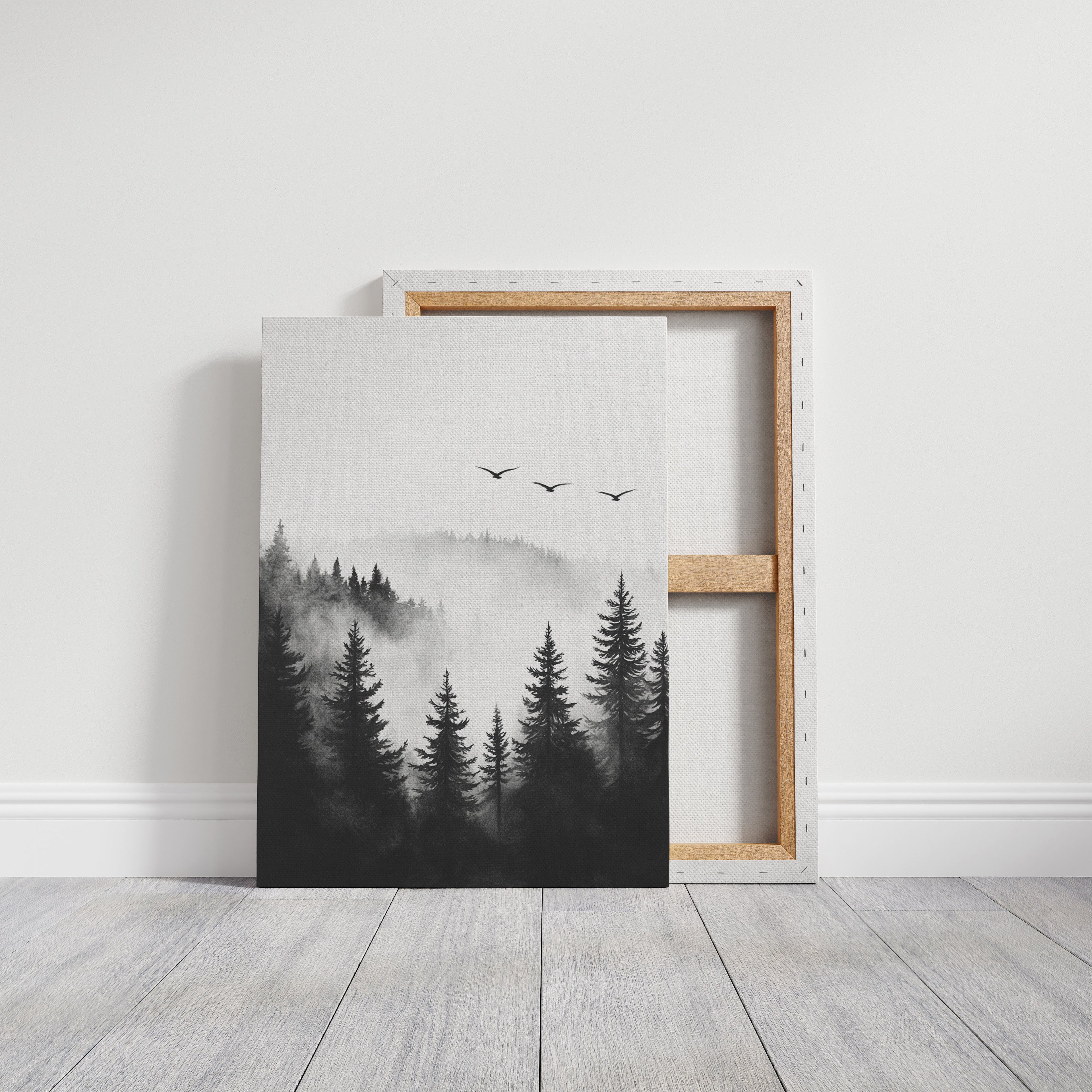 Misty Woodland Reverie