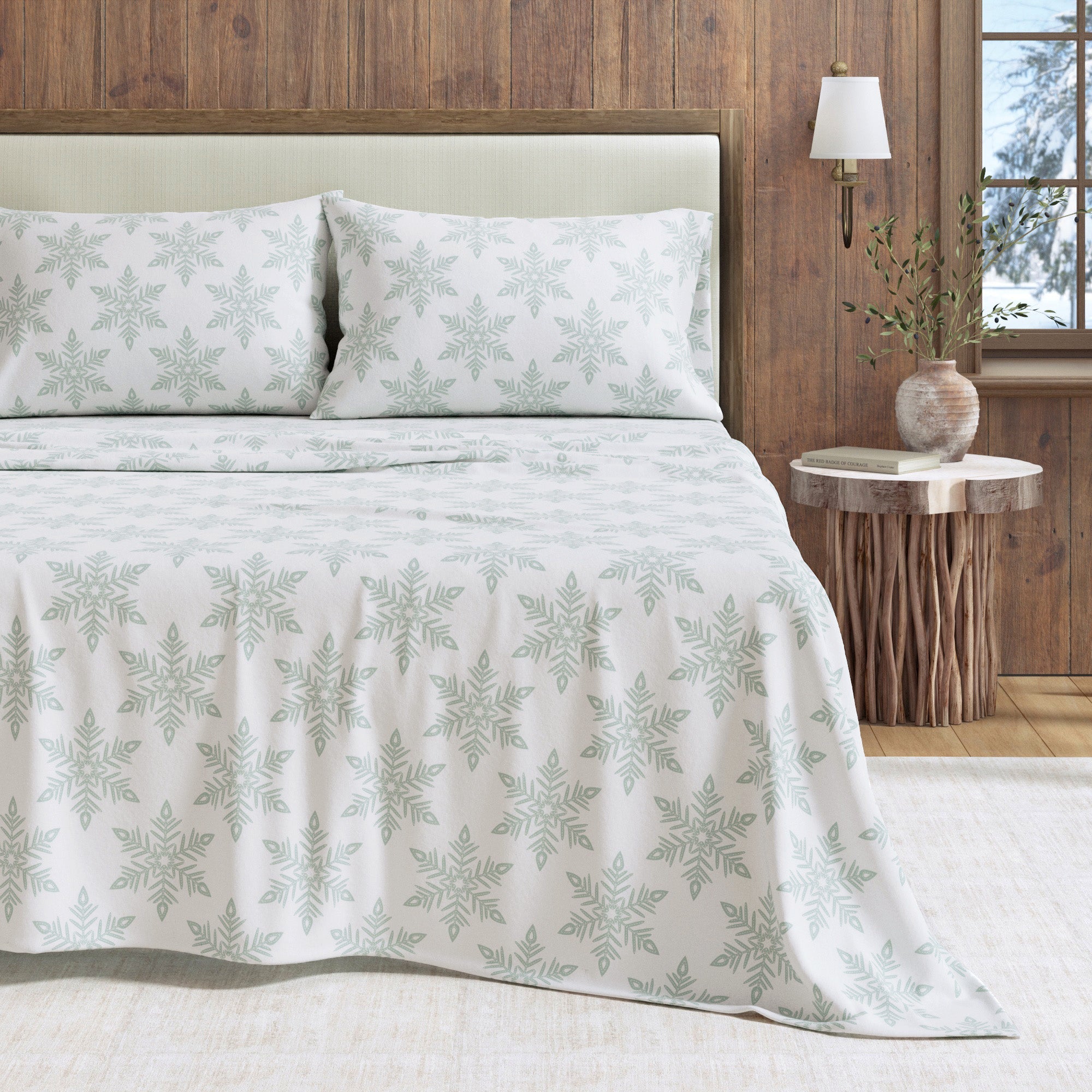 Turkish Cotton Flannel Sheet - Belle Collection